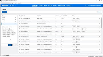 Data Protector Client Tagging Demo