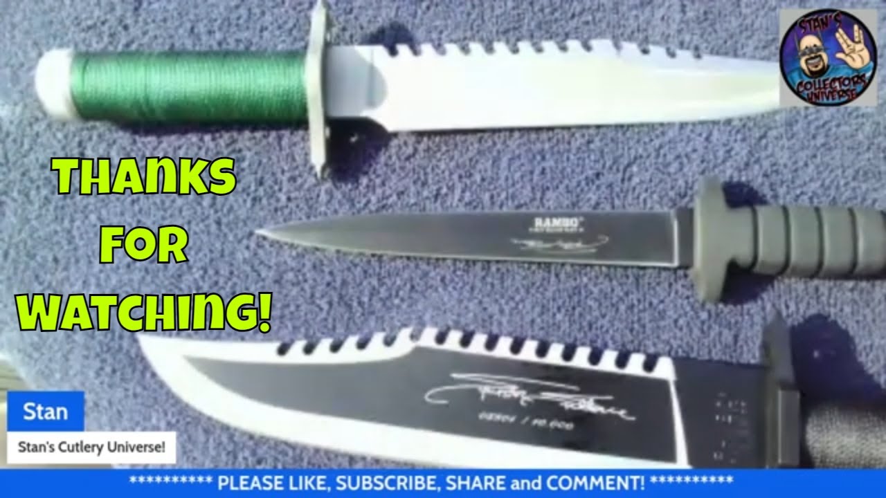 My Rambo Knife Collection As It Stands 6/01/25! 