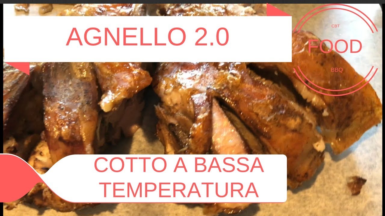 Agnello Al Forno 2 0 Cotto A Bassa Temperatura Youtube