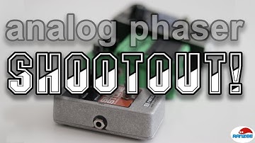 Analog phaser pedals for synths
