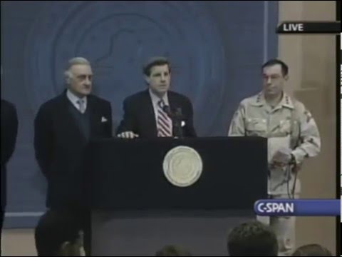 Paul Bremer, 2003 Dec. 14: "We got him" (best quality)