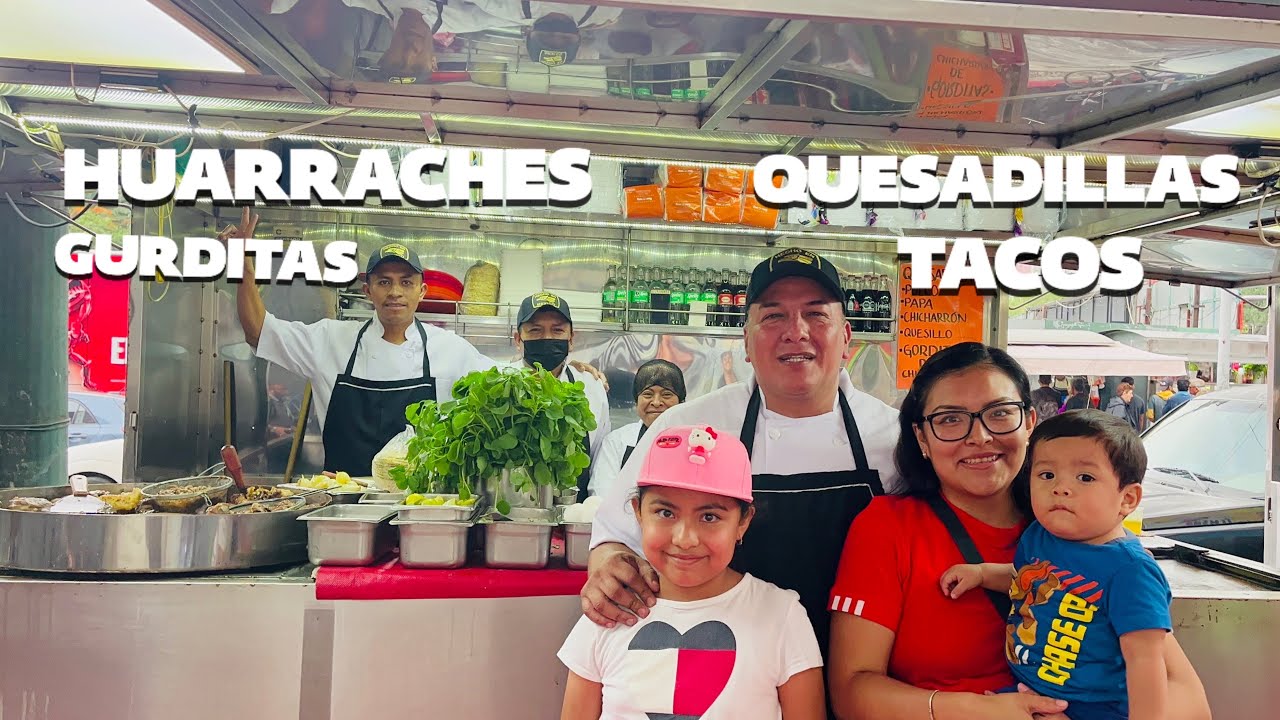 HUARACHES MEXICANOS, GORDITAS, QUESADILLAS, TACOS EN CDMX🇲🇽#mexico #huaraches #food #travelfood