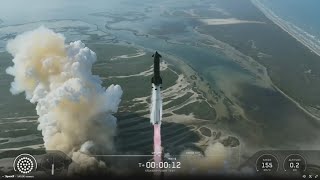 SpaceX launches its largest, most powerful Starship yet on a test flight