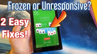 Amazon Fire 7 Tablet: Frozen or Unresponsive Screen FIXED!!! (2 Fixed)