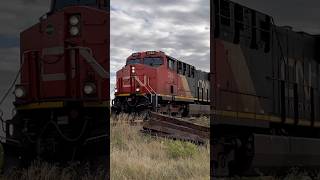 CN 2988 & 3298 in Motion with Track Safety Inspection