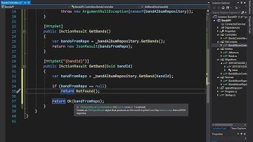 RESTful API with ASP.NET Core 3.0 - 23/50 - Returning Status Codes