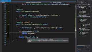 RESTful API with ASP.NET Core 3.0 - 23/50 - Returning Status Codes