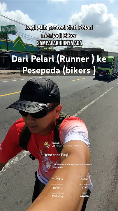 “Dari Pelari ke Pesepeda: Demi Lutut yang Minta Damai”🚲💨#olahraga #kardio #gowes