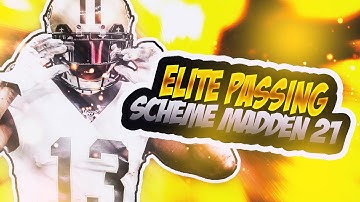 FULL Offensive Scheme For Pass Heavy Users! (Madden 21 Tips)