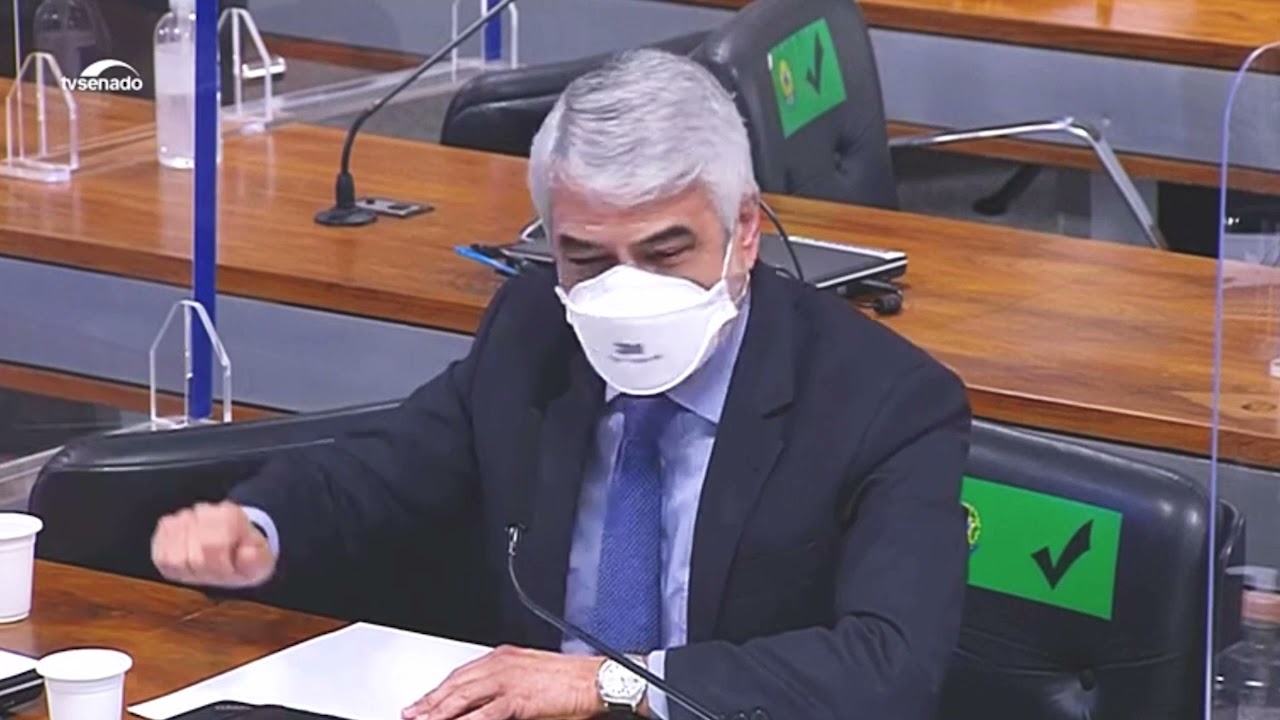 SENADOR HUMBERTO  QUESTIONA ALEXANDRE FIGUEIREDO MARQUES, AUDITOR DO TCU - CPI DA COVID 17/08/21