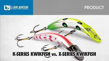 The Differences between the Luhr-Jensen® K-Series & X-Series Kwikfish®