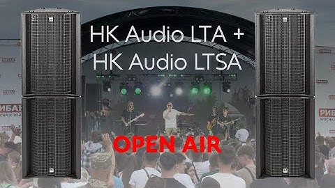 HK Audio LTA 308 Line Array with Dual TP218A Subs Per Side – Live Setup & Demo 