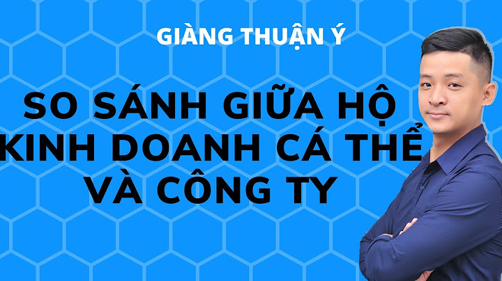 So sánh doanh nghiệp và hộ kinh doanh năm 2024