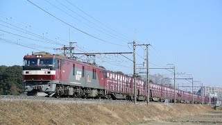 貨物列車3074レ (EH500-7)