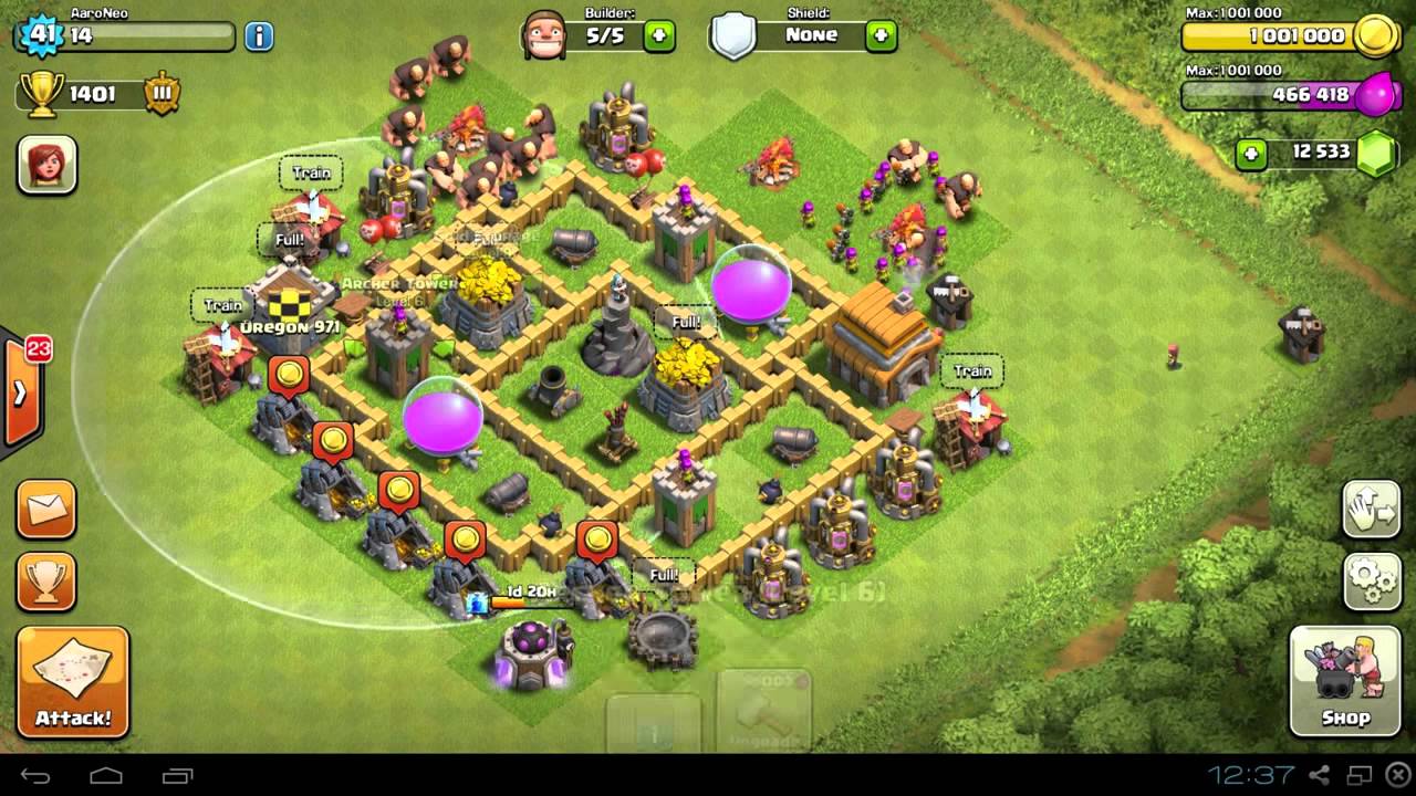 clash of clans hack, clash of clans cheat, clash of clans war...