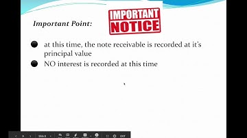 BAT4M - Unit 4 - Lesson 4 - Notes Receivable