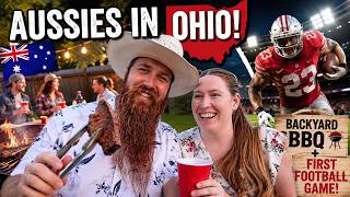 Our FIRST American Football Game… Ohio Did NOT Disappoint!