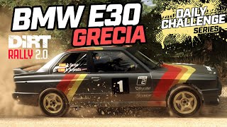 Grecia con un BMW E30 M3 | Daily Challenge Series #6 | Dirt Rally 2.0