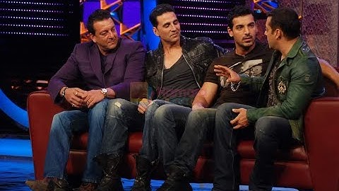 Salman Khan, Sanjay Dutt, Akshay Kumar, John Abraham In Bigg Boss 5