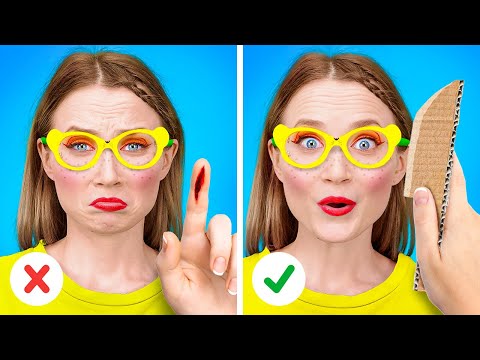 БЕЗОПАСНОСТЬ ПРЕВЫШЕ ВСЕГО! КЛАССНЫЕ ПОДЕЛКИ ИЗ КАРТОНА || Крутые гаджеты и лайфхаки от 123 GO! Like