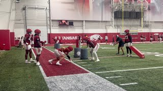 Arkansas Razorbacks Fall Camp, Practice 1