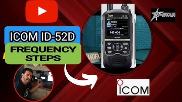 ICOM ID-52 Change Channel Steps