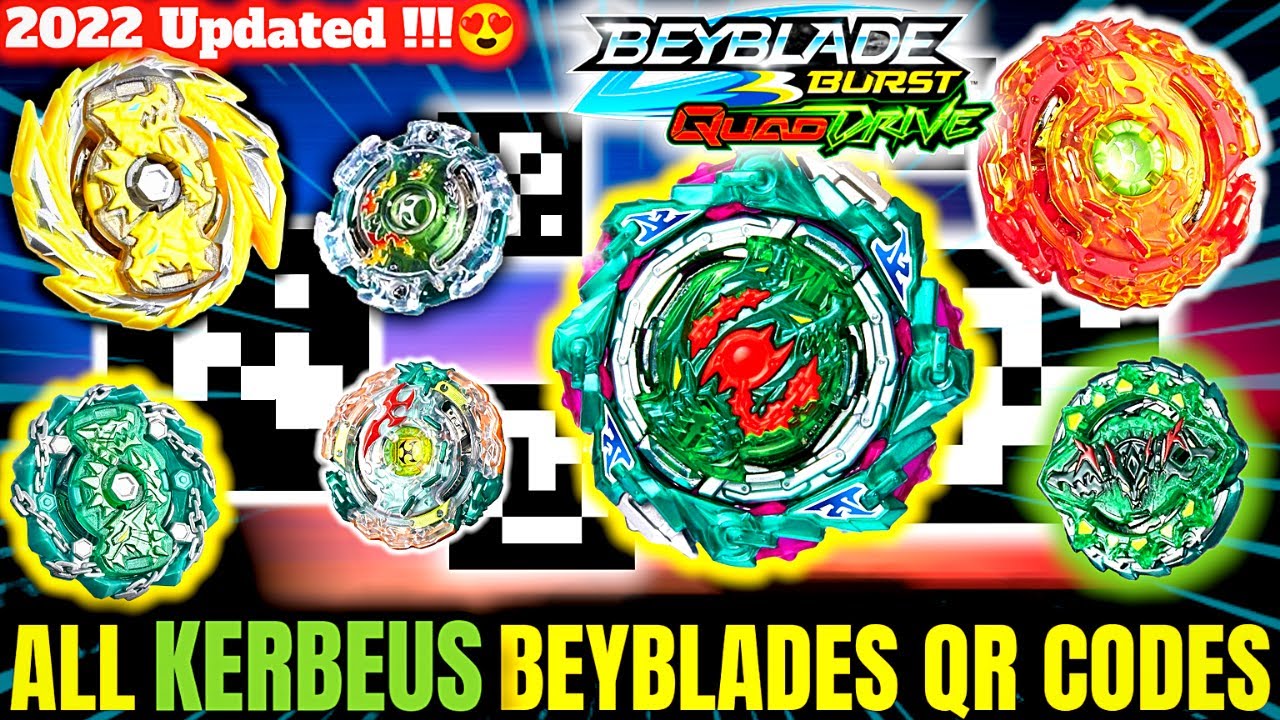 Todos Beyblade Burst Quad Strike QR Codes + Pro Series #beyblade #beyb