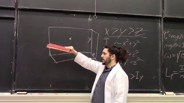 Demo 10601: Rotational Instability with the Intermediate Axis Theorem
