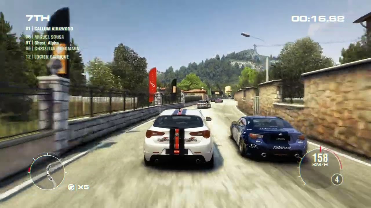 GRID 2| WSR (S2) Flat Fitty Race (3R)  - GAME EXPERIENCE