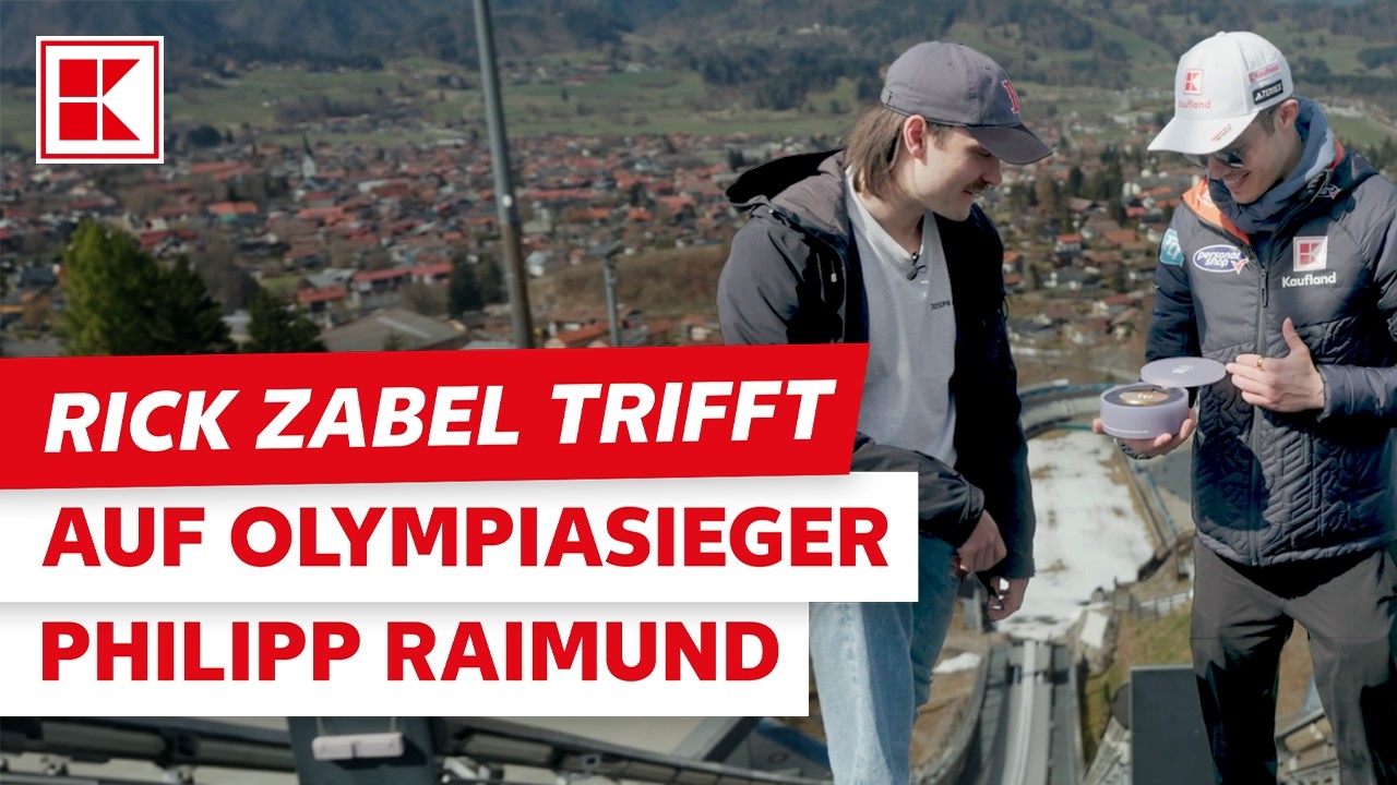 Hat Rick Zabel das Zeug zum Skispringer? | Kaufland