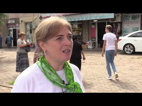 ვესაუბრები ამომრჩეველს საოლქო საარჩევნო კომისიის ინფორმირების კამპანია ზესტაფონში