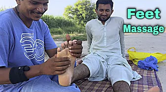 ASMR Slow Motion Lag: Soothing Foot Massage & Tickle Treatment
