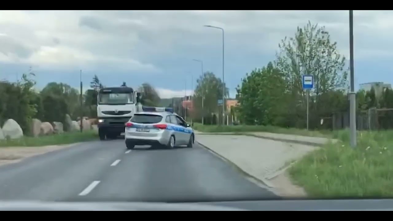 Pijany kierowca w rękach policji  Nagranie z zatrzymania  #12