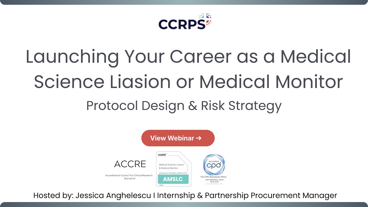 Advanced Clinical Research Protocol Development & Risk Assessment | AMSLC by CCRPS