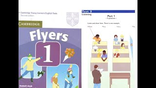 Flyers 1 - Test 3 (with answer keys) Có kèm đáp án cuối mỗi phần