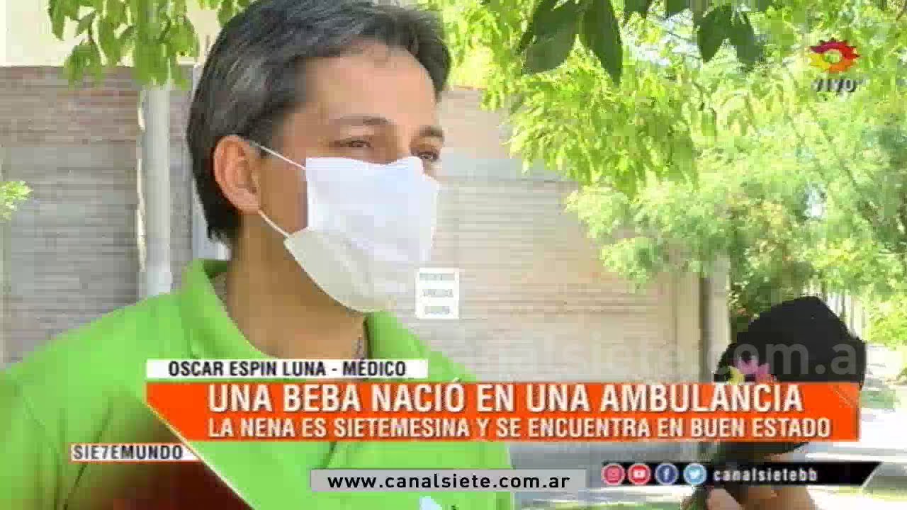 Una beba nació en una ambulancia