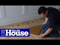 How to Install a Herringbone Floor | This Old House