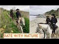 Priyanka Chopra and Nick Jonas enjoy horse riding with oceanside view