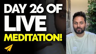 Day 26 of  LIVE MEDITATION! - Jay Shetty Live Motivation