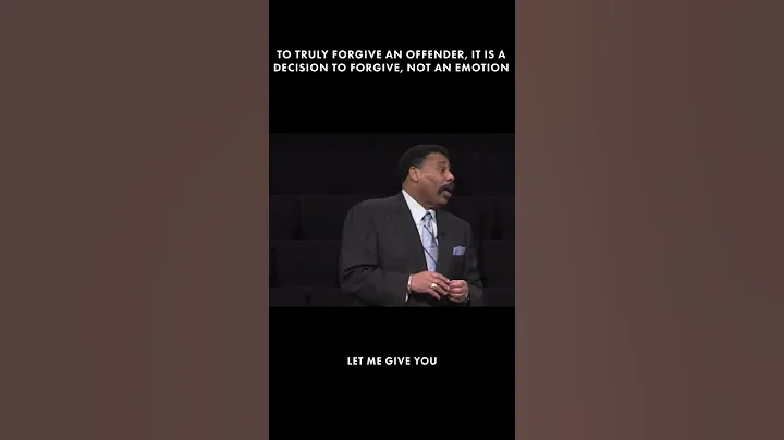 Forgiveness Is a Decision | Tony Evans Motivational Moment #Shorts