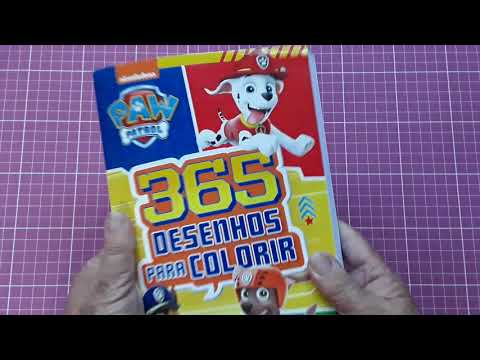 Review - Patrula Canina 365 Desenhos para Colorir