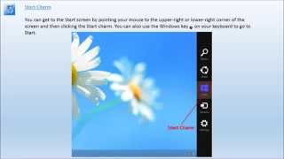 Windows 8 User Interface Part 1