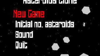 SDL OpenGL Asteroids