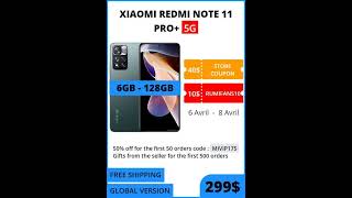 Aliexpress Sales for Xiaomi Redmi Note 11 Pro  5G