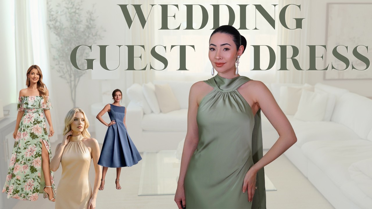 elegant dresses for a wedding guest Formal 2019 Wedding Formal Dresses For Summer 2019 Wedding Guest Dress Summer Asian size is smaller than European size and US size Formal Wedding Guest Dresses |