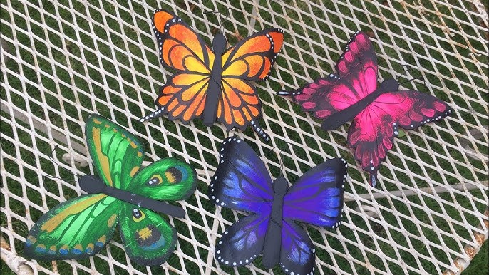 4 IDEAS PARA HACER MARIPOSAS (COMPILACION) 