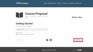 How to Create and Manage an Education Course Proposal - NLCC POSSE