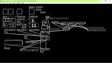 Generative synthesized audio in puredata