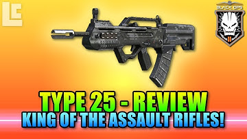 Type 25 Review - The Best Assault Rifle (Black Ops 2 Gameplay/Commentary)