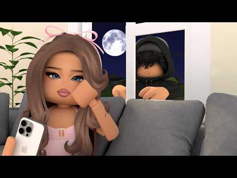 MY TEEN DAUGHTER HAS A STALKER! *BROKE INTO OUR HOUSE?* Roblox Bloxburg Family Voiced RP Roleplay